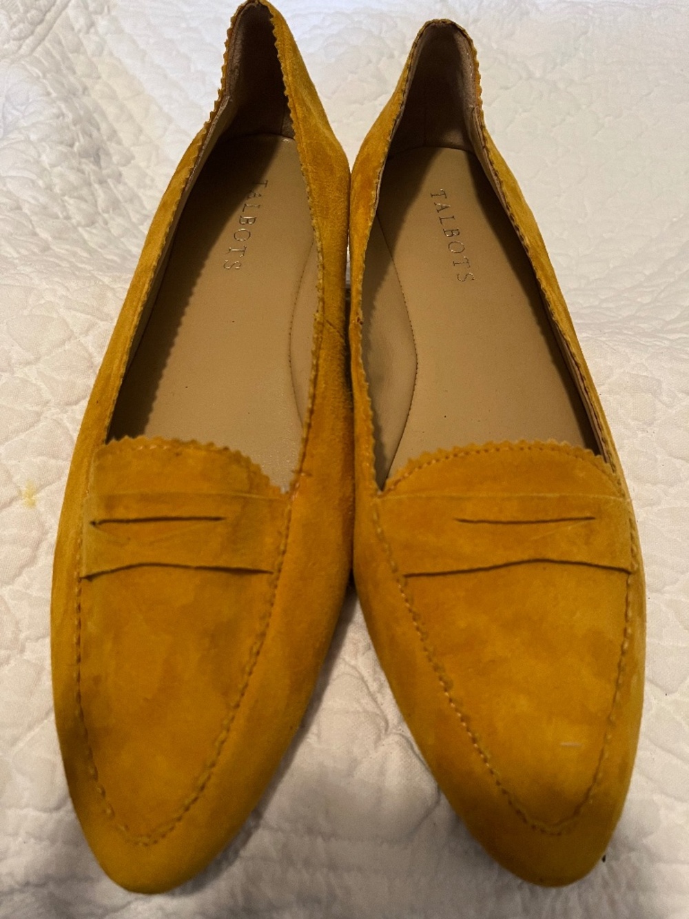Talbots slip on flats